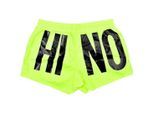 Moschino Heren Polyester Zwemshort met Logo (Geel)