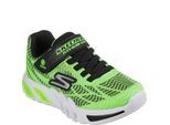 Skechers Jongens Flex-Glow Elite Vorlo Trainers (Kalk/zwart)