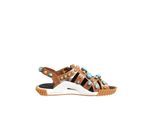 Verzierte Leder-Sandalen