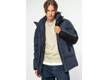 Wittchen Heren Marineblauwe Nylon Donsjas