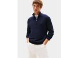 Tommy Hilfiger Half zip essential cotton zip mock mw0mw37331/dw5