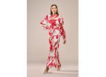 Cassandra Print Broek Rood / Wit
