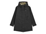 Lambretta Waterdichte heren parka (Zwart)