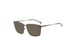 Hugo Boss Heren 1465 F S R80 Zonnebril (Donker Ruthenium)