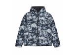 Reebok Mannen RB1501 Reversible Puffer Jacket (Zwart)