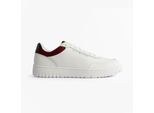 Tommy Hilfiger Th Basket Core Lth Heren Court Sneakers Rwb