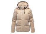 Marikoo dames teddy puffer jas met capuchon – model Kaguraa