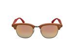Heren Zonnebril Clubmaster Hout RB3016