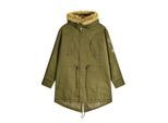 Lambretta Canvas heren parka (Kaki Groen)