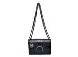 Roberta M Zwart Rundleer Tas
