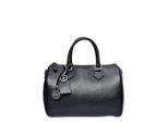 Roberta M Zwart Rundleer Tas