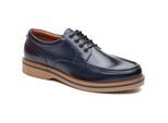 Base London Langdon Leren Herenschoenen in Marineblauw