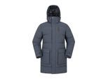Mountain Warehouse Heren Digby Lange Gevoerde Parka (Marineblauw)