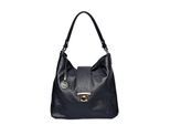 Roberta M Zwart Rundleer Tas