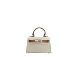 Isabella Rhea Tweekleurig Rundleer Tas