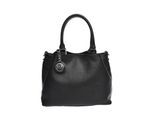 Roberta M Zwart Rundleer Tas