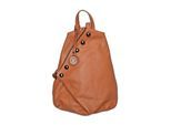 Luisa Vannini Brown Rundleer Tas