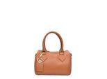 Luisa Vannini Brown Rundleer Tas
