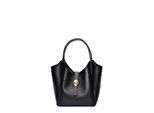 Isabella Rhea Zwart Rundleer Tas