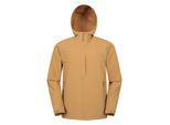 Mountain Warehouse Heren Retreat Verpakbaar Soft Shell Jasje (Tan)