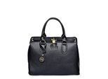 Roberta M Zwart Rundleer Tas