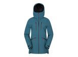 Mountain Warehouse - "Tempest" Skijacke für Damen, 3 Lagen, Wasserfest (Petrol)