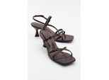 Nebel Mit Riemchen Stiletto Sandale