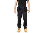 Caterpillar Nexus Holster Stretch Pocket Katoenen Zwarte Buitenbroek voor Mannen