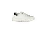 Gaelle Paris Witte Polyurethaan Dames Sneaker