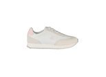 Calvin Klein Bianco Leren Dames Sneaker