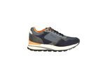 Blauer Blue Polyurethan Herren Sneaker