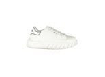 Gaelle Paris Witte Polyurethaan Dames Sneaker