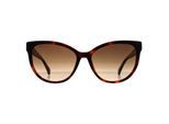 Max Mara Rund Womens Dark Havana Braun Gradient MM0058 Logo 13