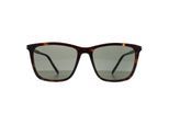 Saint Laurent Square Vrouw Donker Gespikkeld Havana Grijs SL 851