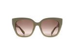 Furla Vierkant Dames Glimmend Beige Crème Donkerbruin Kleurverloop SFU812