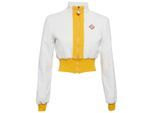 Casablanca Monogram Terry Zip Through Track Top White Jacket