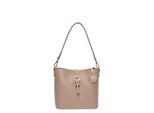 Roberta M Beige Rundleer Tas