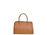 Anna Luchini Brown Rundleer Tas