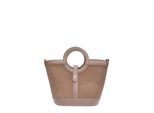 Anna Luchini Beige Rundleer Tas