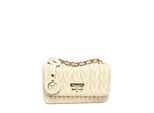Luisa Vannini Beige Rundleer Tas
