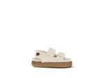 Moon Boot Weiße Polyamid Flache Sandalen