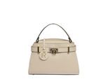 Isabella Rhea Beige Rundleer Tas