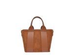 Luisa Vannini Brown Rundleer Tas