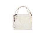 Luisa Vannini Beige Rundleer Tas