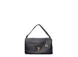 Isabella Rhea Zwart Rundleer Tas