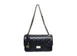Isabella Rhea Zwart Rundleer Tas
