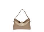 Anna Luchini Beige Rundleer Tas