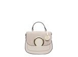 Luisa Vannini Beige Rundleer Tas