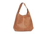 Luisa Vannini Brown Rundleer Tas
