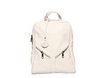 Roberta M Beige Rundleer Tas